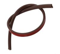 Gaine de câble de sol en PVC de 1 m pour gérer discrètement les câbles dans les garages, les entrepôts et plus encore (marron-1 m)