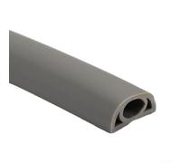 Gaine de câble de sol pour éviter les risques de trébuchement dans les maisons et les bureaux, design 1 m (D20-gris)