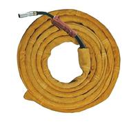 Gaine de câble de torche de soudage TIG avec design cousu pour utilisation MIG/Plasma, construction en cuir, protection flexible du tuyau (10 m)