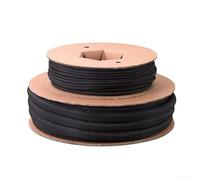 Gaine de câble fendue - 15 m de diamètre intérieur - 5 mm de diamètre intérieur - Tuyau flexible en PET pour protection des cordons - Compatible avec câbles électriques, cordons d'alimentation