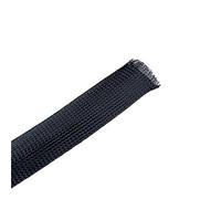 Gaine de câble, Gaine Tressée Isolée Noire De 10M, Presse-étoupe Câble en Pet Serré, Manchon Ionique, Tube Nylon Ignifuge
