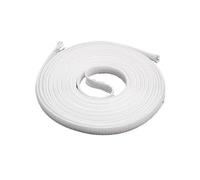Gaine De Câble Manchon tressé isolé 1/5/10/20 m, presse-étoupe blanc serré, protection de câble, manchon de câble extensible 2/4/6/8/10/12/15/20/25 mm(8mm,20M)