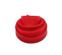 Gaine de câble, Manchons Tressés en Pet Rouge, Tresse De 2mm À 60mm for Fils, Gaine D'enveloppe Câble Peau Serpent Isolée Haute Densité