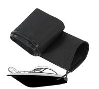 Gaine de câble pour moteur de traîne, protection à fermeture éclair, 122 cm, couverture de fil noir avec matériau robuste, accessoire avec utilisation pratique, catégorie bateau 121,9 x 5,8 cm