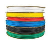 Gaine de câble thermorétractable étanche et isolante - Protection universelle - 10 m - Vert - 4 mm - 10 m