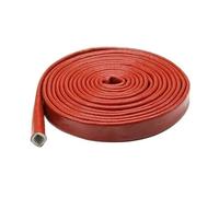 Gaine de câble tressée résistante aux Hautes températures - Tube en Fibre de Verre Ignifuge for la Gestion et l'organisation des câbles, 1 pièce(Red,30MMx5M)