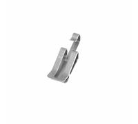 Gaine de câbles de qualité supérieure pour bureau et mur - Support universel de gestion des câbles - Organiseur durable - Solution en métal pour l'ordre dans la maison, le bureau (argent, 1,3 x 4,5 cm