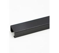 Gaine de câbles murale autocollante de 1 mètre de long, gaine de câbles au sol, kit de gestion de câbles sous le bureau, boîtier de fixation de câbles étanche for cuisine et salle de bain(Black,40x20m