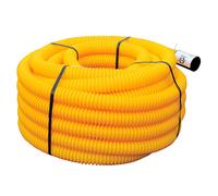 Gaine de conduit flexible Fitt 40mm x 15m, jaune