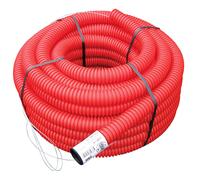 Gaine de conduit flexible Fitt 90mm x 15m, rouge