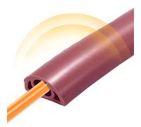 Gaine de cordon de sol | Conduit de fil flexible en PVC, protection de câble ignifuge | Cache-cordon autocollant pour la gestion des câbles domestiques, protection de sécurité isolée