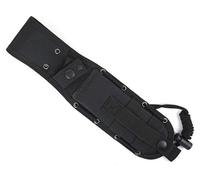 Gaine de Couteau de Survie Bushcraft Camping Randonnée Chasse et Pêche - Étui de Ceinture Cordura Multi-Position 30 ou 27.5 cm