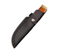 Gaine De Couteau En Cuir - Étui À Couteau Pliant Monté Sur Ceinture, Étui À Pression Sécurisé | Pochette De Transport Pour Outils Portables, Construction Cachée, Conception De Stockage De Protection,