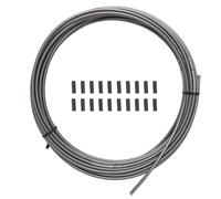 Jagwire – Gaine de dérailleur Shift Housing Lex‑SL Slick‑Lube 4 mm – 10 m – Ice Gray