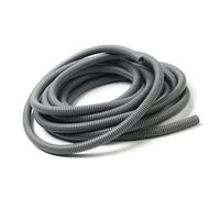 Gaine de faisceau de câbles en polyéthylène ondulé isolante 3M, manchons de câbles, couvercle de conduit de cordon, protection de ligne mécanique for voiture(Gray Close up,OD 13mm)