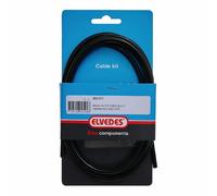Gaine de frein avec 2 ferrules Elvedes Noir