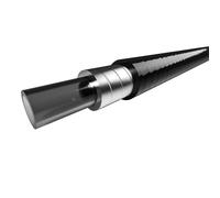 Gaine de frein elvedes rouge 4,9 mm (rouleau de 10m) avec liner