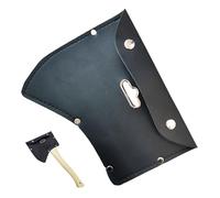 Gaine De Hache Pour Hachettes De 600 G - Étui De Hache Épais Noir Avec Double Boucle | Protection Sûre Des Lames Pour Le Camping Et L'extérieur | Accessoires Robustes Pour Haches Forestières Et Haches