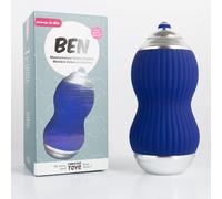 Gaine de masturbation effet de succion Ben - Bleu