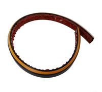 Gaine de protection de câble de sol pour gestion des câbles robuste, goulotte en caoutchouc jaune/noir, 40 mm/50 mm de large, couverture en PVC souple pour la maison, le bureau, la salle de sport (D50