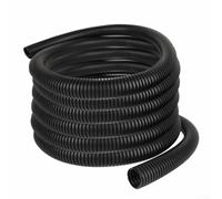 Gaine de protection en polyéthylène pour câble de 29,9 m - Noir - 0,6 cm et 0,9 cm - Pour câblage électrique industriel automobile (6,35 mm)