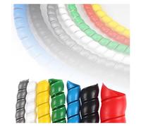 Gaine de protection en spirale for câble de 5 mètres, 8 à 40 mm, gaine de protection for tube (rouge, 10 mm)(Blue,32mm)