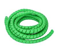 Gaine de protection en spirale pour câbles de 1/5 m - 8/10/14/16/20/25 mm - Vert - 32 mm x 1 m