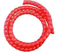 Gaine de Protection for câbles, 20 m, 18 mm à 30, Spirale, Ignifuge, Gaine for, d'enroulement for(Red,25mm)