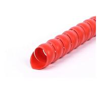 gaine de protection, Manchon de gestion câbles flexible en spirale, manchon protection câble, tube organisateur multicolore 8-28 mm(Red,ID 28mm 5 Meters)
