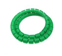 gaine de protection, Manchon de gestion câbles flexible en spirale, protection câble, organisateur PE, 25 mm 51, multiple(Green,ID 25mm 1 Meter)
