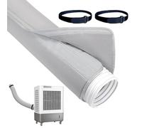 Gaine de Protection pour Tuyau de Climatisation - Enveloppe Isolante Pour Conduit D'Évacuation | Manchon Isolant Imperméable 3 Couches Réglable pour Longévité Protection Énergétique Tube