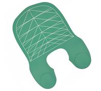 Gaine de studio imperméable pour peindre et couper des bords continus, sécurité confortable pour le cou, plan d'étanchéité imperméable, Vert, Talla Única