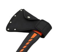 Gaine de tête de hache - Protège-lame de hachette en nylon léger et résistant aux intempéries de 43 g, étui de ceinture à accès rapide pour haches de camping compactes | Noir tactique