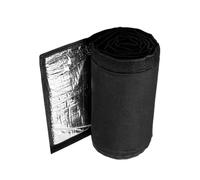 Gaine d'isolation de tuyauterie AC HVAC - Couvercle d'isolation de tuyauterie ergonomique avec housse de tube à fermeture éclair, pour radiateur, sous-sol extérieur salle de bain | Multipurpose