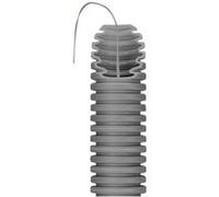 Gaine électrique ICTA avec tire-fils gris foncé diamètre 20mm - GEWISS - DX20520R Noir G