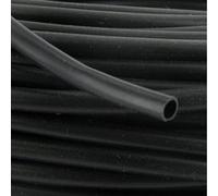 GAINE ELECTRIQUE SOUPLE SOUPLISSEAU Ø 8 mm ROULEAU NOIR 100 METRES