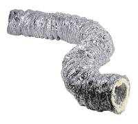 Axelair Gaine en Aluminium Conduit Souple et isolé - Ø 125-10 mètres - 50 mm d'épaisseur