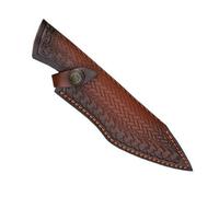 Gaine en cuir double couche robuste avec dimensions intérieures spacieuses de 4,2 cm pour tenir facilement différents types de bords résistants à l'usure