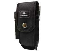 Gaine en nylon pour outil multifonction de 11,4 cm à 12,7 cm - Transport horizontal et vertical pour ceinture - Pochette EDC pour outils multifonctions Gerber Leatherman - Porte-couteau à clipser pour