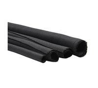 Gaine extensible auto-fermée en PET Noir 3 m (19 mm)