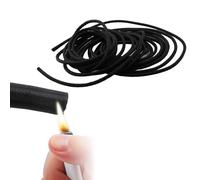 Gaine extensible fendue de 5 mm x 10 m pour la gestion des câbles, Manchon de Câble Gaine Tressée Cache Fil Range Câble convient pour une utilisation automobile et industrielle