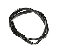 Gaine fil electrique pvc/souplisseau 10.5x12 noir 1m