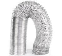 Gaine Flexible Aluminium Aluconnect pour Extraction d'air - 10m (160mm)