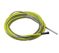 Gaine guide fil acier jaune 25x45 4m diamètre 1,2-1,6mm - ABICOR BINZEL - 124.0133