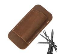 Gaine horizontale en cuir - Fourreau rétro monté sur ceinture de 20,3 cm, pochette utilitaire faite à la main, organiseur d'équipement traditionnel pour l'extérieur | Trekking, randonnée, Bushcraft