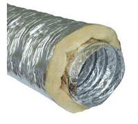 Gaine insonorisée à la laine de roche - 127mm x 10m conduit de ventilation