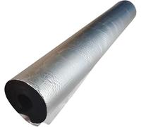 Gaine isolante autocollante en mousse for tuyaux d'eau extérieurs (95 cm), gaine isolante en aluminium, étanche, for plombiers, bricoleurs et professionnels.(ID50xT30mmxL0.95M)