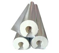 Gaine Isolante Climatisation Pré-Fendue avec Feuille D'aluminium, Tube Mousse pour Irrigation Hivernale Extérieure, Arroseur, Robinet(4.3*3cm/1.7*1.2in)