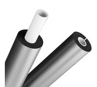 Gaine isolante en aluminium pour tuyaux, Tube de mousse d'isolation tuyau, papier d'aluminium auto-adhésif, Protection contre le gel, plusieurs tailles(ID*TH-43*50mm/1.69*1.97in)