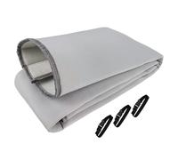 Gaine Isolante Pour Tuyau De Climatisation,Isolation De Tuyau De Climatisation Avec 3 Sangles Réglables À Boucle - Fournitures pour Maison Bureau Camping Car Fenêtre Voiture Locaux
